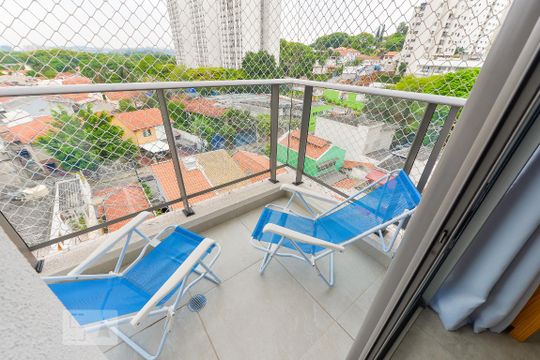 Varanda de kitnet/studio para alugar com 1 quarto, 34m² em Vila Madalena, São Paulo