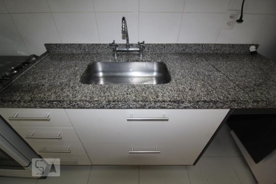 Cozinha pia de apartamento para alugar com 2 quartos, 70m² em Santa Paula, São Caetano do Sul