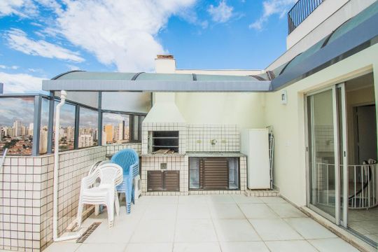 Terraço de apartamento à venda com 3 quartos, 118m² em Jardim da Saúde, São Paulo