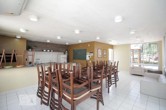 Área comum - Salão de festas de apartamento à venda com 2 quartos, 52m² em Mato Grande, Canoas