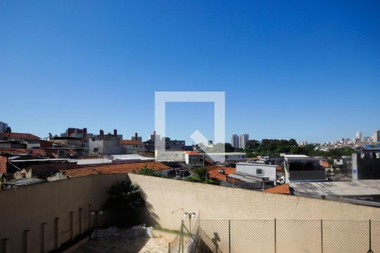 Sala - Vista de apartamento para alugar com 2 quartos, 55m² em Vila Santo Estéfano, São Paulo