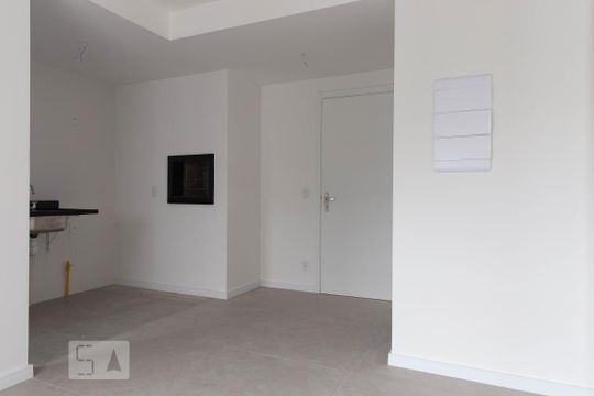 Sala de apartamento para alugar com 1 quarto, 61m² em Jardim do Salso, Porto Alegre