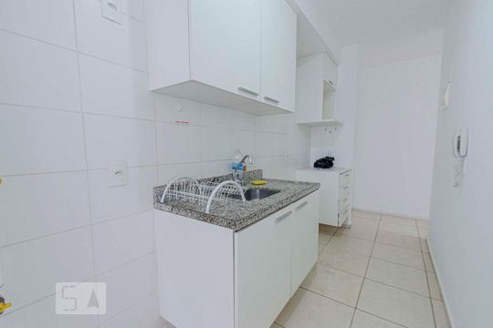 Cozinha de apartamento para alugar com 2 quartos, 55m² em São Cristóvão, Rio de Janeiro