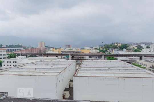 Vista Varanda da Sala de apartamento para alugar com 2 quartos, 55m² em São Cristóvão, Rio de Janeiro