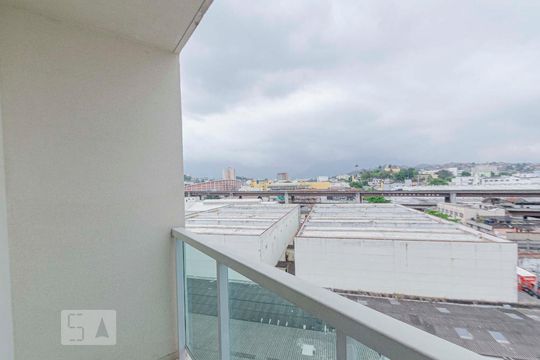 Varanda da Sala de apartamento para alugar com 2 quartos, 55m² em São Cristóvão, Rio de Janeiro