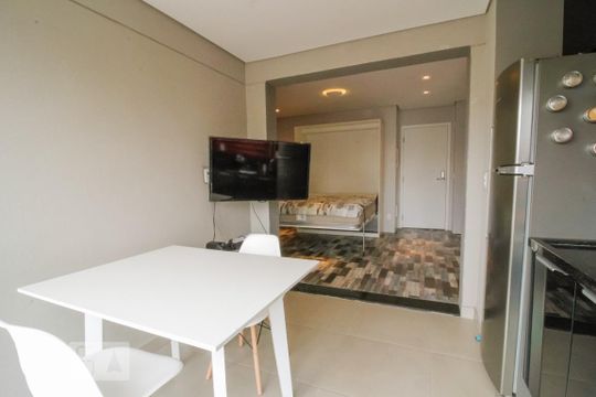 Cozinha de kitnet/studio à venda com 1 quarto, 30m² em Vila Mariana, São Paulo