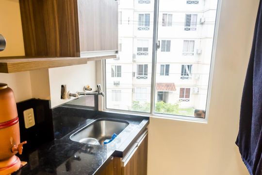 Área de Serviço de apartamento à venda com 3 quartos, 51m² em Sarandi, Porto Alegre