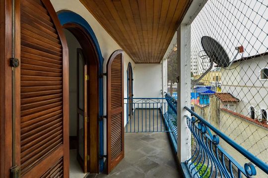 Varanda da Suíte 3 de casa para alugar com 4 quartos, 650m² em Vila Euclides, São Bernardo do Campo