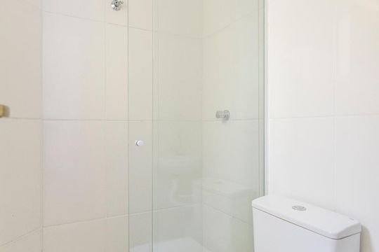 Banheiro de apartamento para alugar com 2 quartos, 68m² em Vila Progresso, Santo André