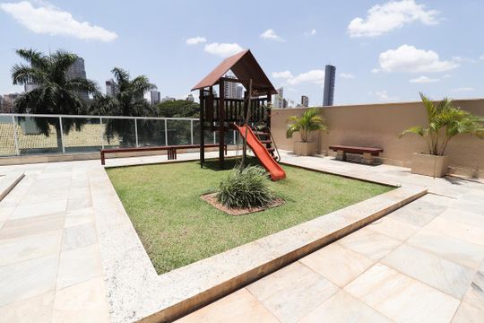 Área Comum - Playground de apartamento à venda com 2 quartos, 75m² em Setor Bueno, Goiânia