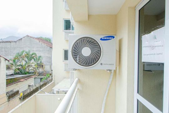 Varanda da Sala de apartamento para alugar com 1 quarto, 50m² em Vila Isabel, Rio de Janeiro