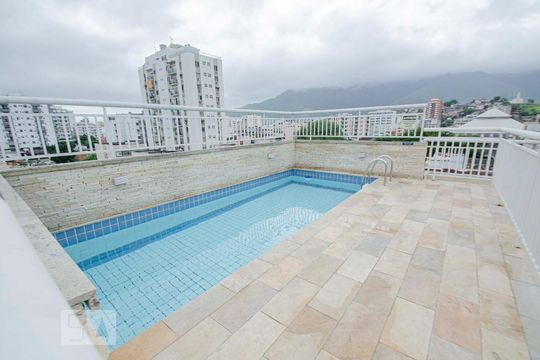 Área comum - Piscina de apartamento para alugar com 1 quarto, 50m² em Vila Isabel, Rio de Janeiro