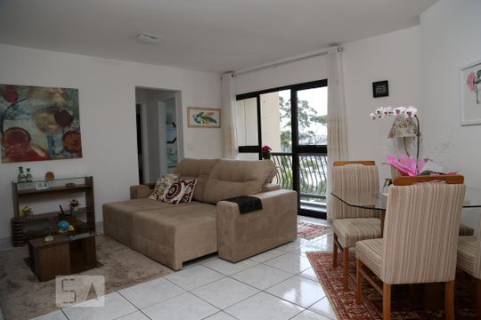 Sala de apartamento à venda com 2 quartos, 74m² em Vila Sônia do Taboão, Taboão da Serra