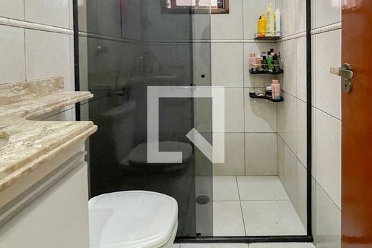 Banheiro Social de casa à venda com 3 quartos, 135m² em Planalto, São Bernardo do Campo