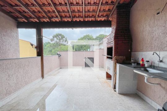 Área - Churrasqueira de casa à venda com 3 quartos, 135m² em Planalto, São Bernardo do Campo