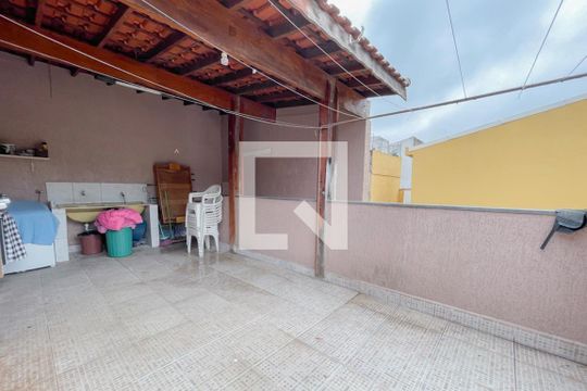 Área - Churrasqueira de casa à venda com 3 quartos, 135m² em Planalto, São Bernardo do Campo