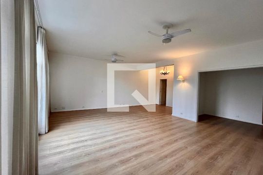Sala de apartamento para alugar com 4 quartos, 166m² em Ipanema, Rio de Janeiro