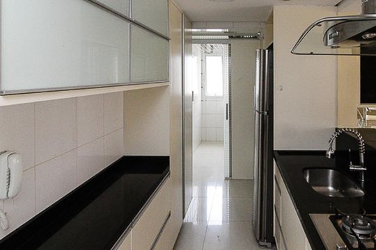 Cozinha de apartamento à venda com 3 quartos, 119m² em Vila Gomes Cardim, São Paulo