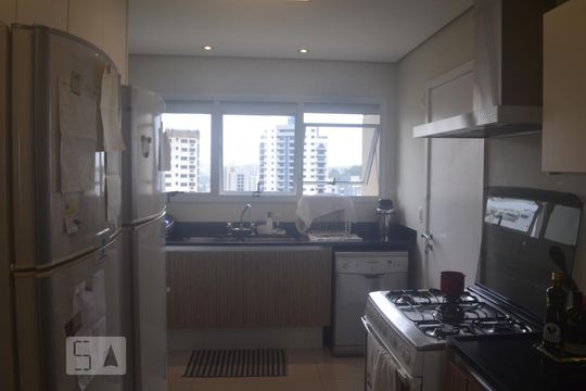 Cozinha de apartamento à venda com 3 quartos, 211m² em Vila Andrade, São Paulo