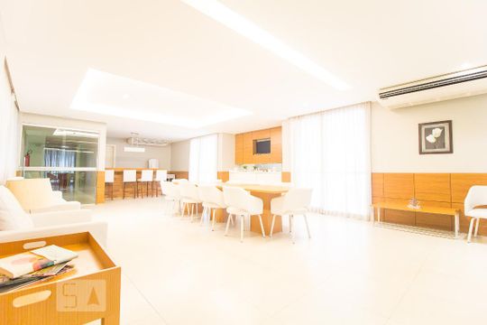 Área comum - Salão de festas de kitnet/studio à venda com 1 quarto, 36m² em Setor Noroeste, Brasília