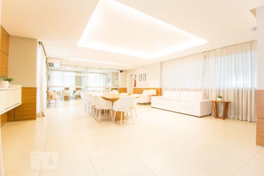 Área comum - Salão de festas de kitnet/studio à venda com 1 quarto, 36m² em Setor Noroeste, Brasília