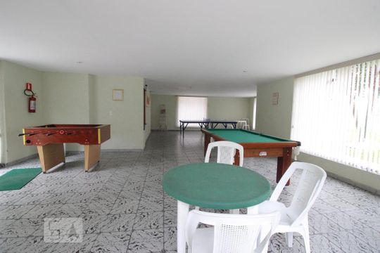 Salão de jogos de apartamento para alugar com 2 quartos, 50m² em Carandiru, São Paulo