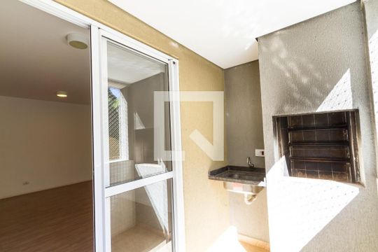 Varanda da Sala de apartamento à venda com 3 quartos, 126m² em Cascatinha, Curitiba