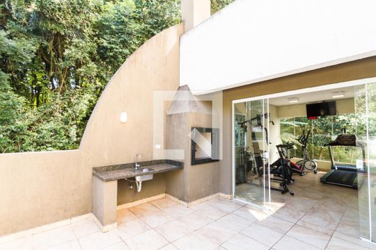 Área comum - Churrasqueira de apartamento à venda com 3 quartos, 126m² em Cascatinha, Curitiba
