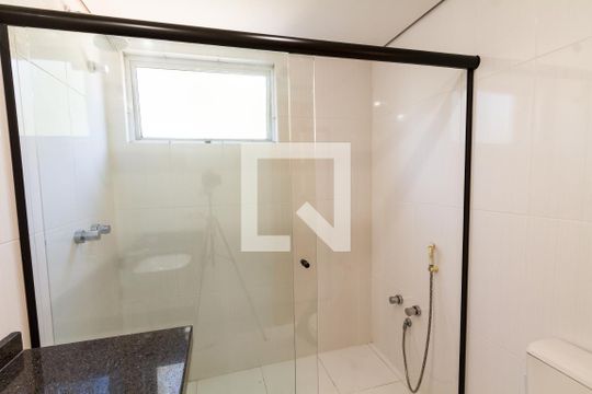 Banheiro da Suíte de apartamento à venda com 3 quartos, 126m² em Cascatinha, Curitiba
