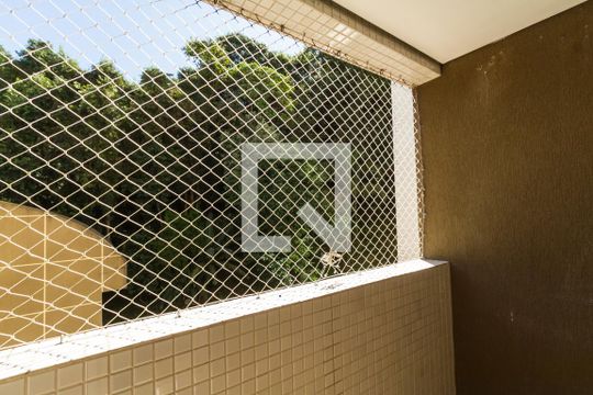 Vista da Sacada de apartamento à venda com 3 quartos, 126m² em Cascatinha, Curitiba