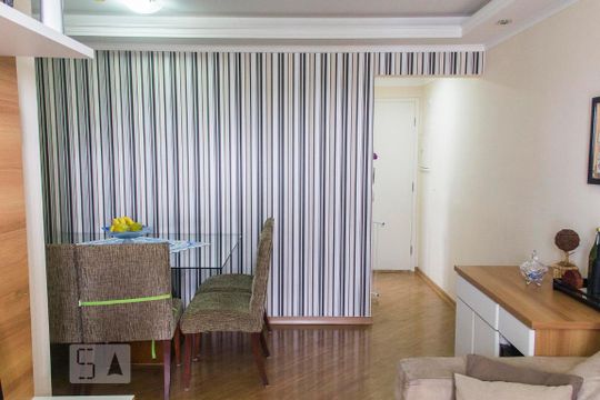 Sala de apartamento à venda com 3 quartos, 65m² em Centro, Diadema