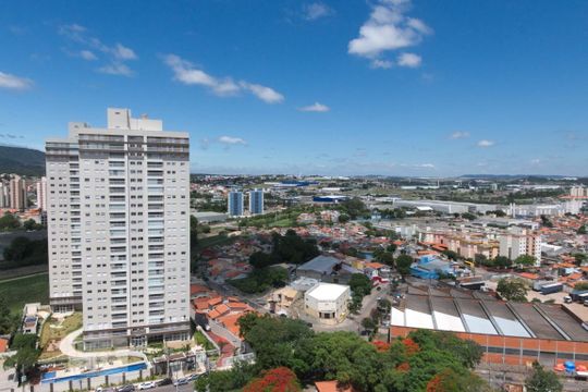 Vista de apartamento para alugar com 2 quartos, 56m² em Vila Lacerda, Jundiaí