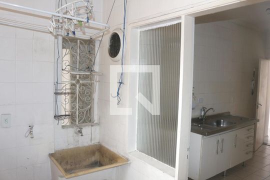 Área de Serviço de apartamento à venda com 3 quartos, 97m² em Santo Antônio, São Caetano do Sul