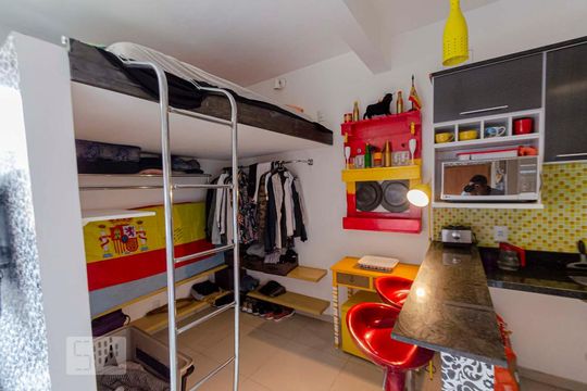 Studio de kitnet/studio para alugar com 1 quarto, 25m² em Estácio, Rio de Janeiro