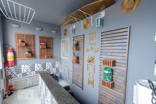 Entrada de kitnet/studio para alugar com 1 quarto, 25m² em Estácio, Rio de Janeiro
