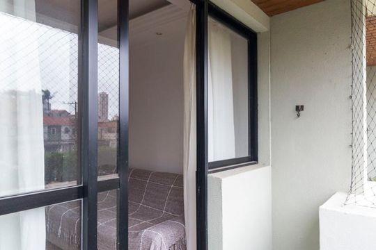 Varanda de apartamento à venda com 2 quartos, 70m² em Vila Paulista, São Paulo
