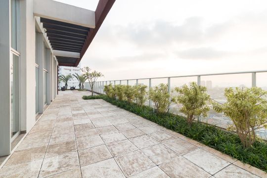 Área comum da cobertura de kitnet/studio para alugar com 1 quarto, 36m² em Vila Augusta, Guarulhos