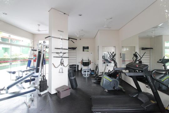 Área comum - Academia de apartamento para alugar com 2 quartos, 42m² em Santana, São Paulo