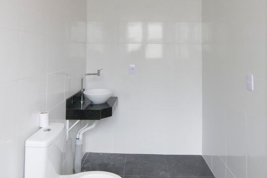 Banheiro de apartamento à venda com 1 quarto, 44m² em Jardim Peri, São Paulo