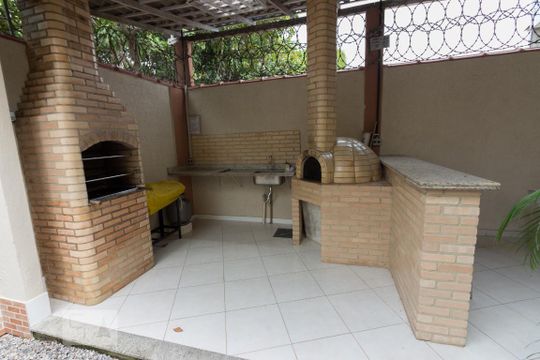 Área comum - Churrasqueira 2 de casa à venda com 3 quartos, 120m² em Tanque, Rio de Janeiro