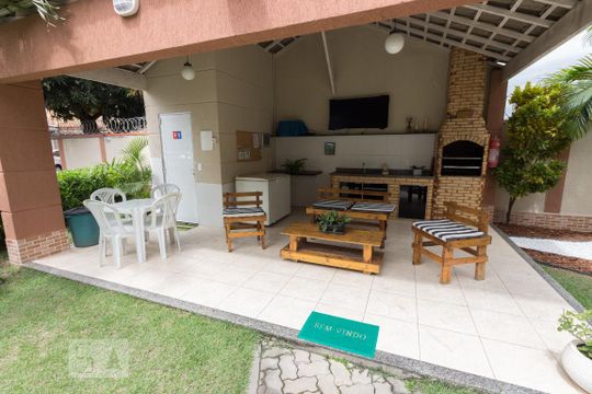 Área comum - Churrasqueira 1 de casa à venda com 3 quartos, 120m² em Tanque, Rio de Janeiro