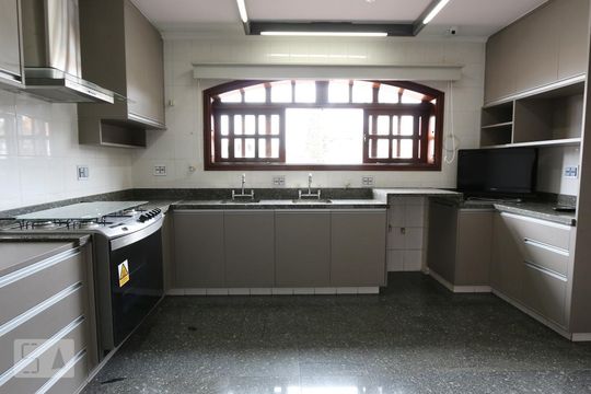 cozinha de casa à venda com 4 quartos, 485m² em Jardim Leonor, São Paulo