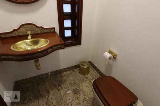 lavabo de casa à venda com 4 quartos, 485m² em Jardim Leonor, São Paulo