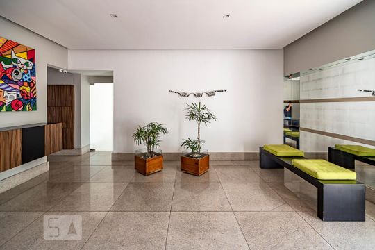 Hall de Entrada de apartamento para alugar com 3 quartos, 90m² em Silveira, Belo Horizonte