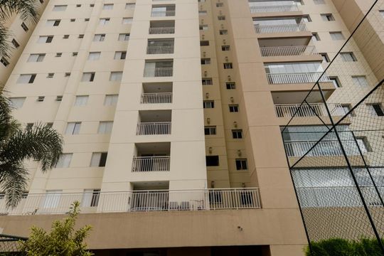 Fachada do bloco de apartamento à venda com 3 quartos, 83m² em Vila Santo Antônio, Guarulhos