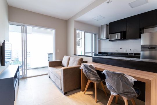 Apartamento para alugar com 1 quarto, 55m² em Vila Gertrudes, São Paulo