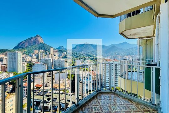 Varanda da Sala de apartamento para alugar com 2 quartos, 92m² em Leblon, Rio de Janeiro