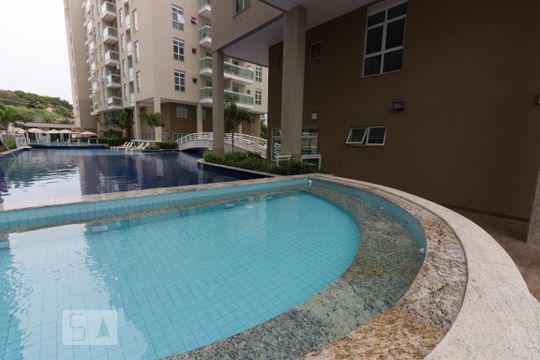 Área comum - Piscina 2 de apartamento à venda com 1 quarto, 40m² em Taquara, Rio de Janeiro