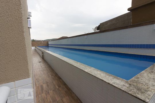 Área comum - Piscina 1 de apartamento à venda com 1 quarto, 40m² em Taquara, Rio de Janeiro