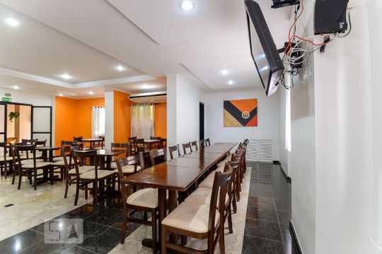Salão de festas de apartamento à venda com 3 quartos, 85m² em Tatuapé, São Paulo